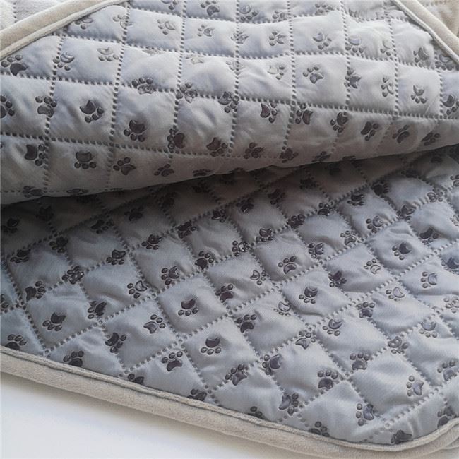 anti-slip velvet mat fabric 