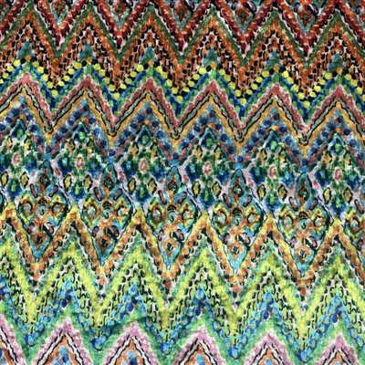 Tecido de veludo elástico estampado